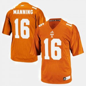 Peyton Manning UT Jersey Men Tennessee Orange Alumni Football Game Player  #16 465541-301